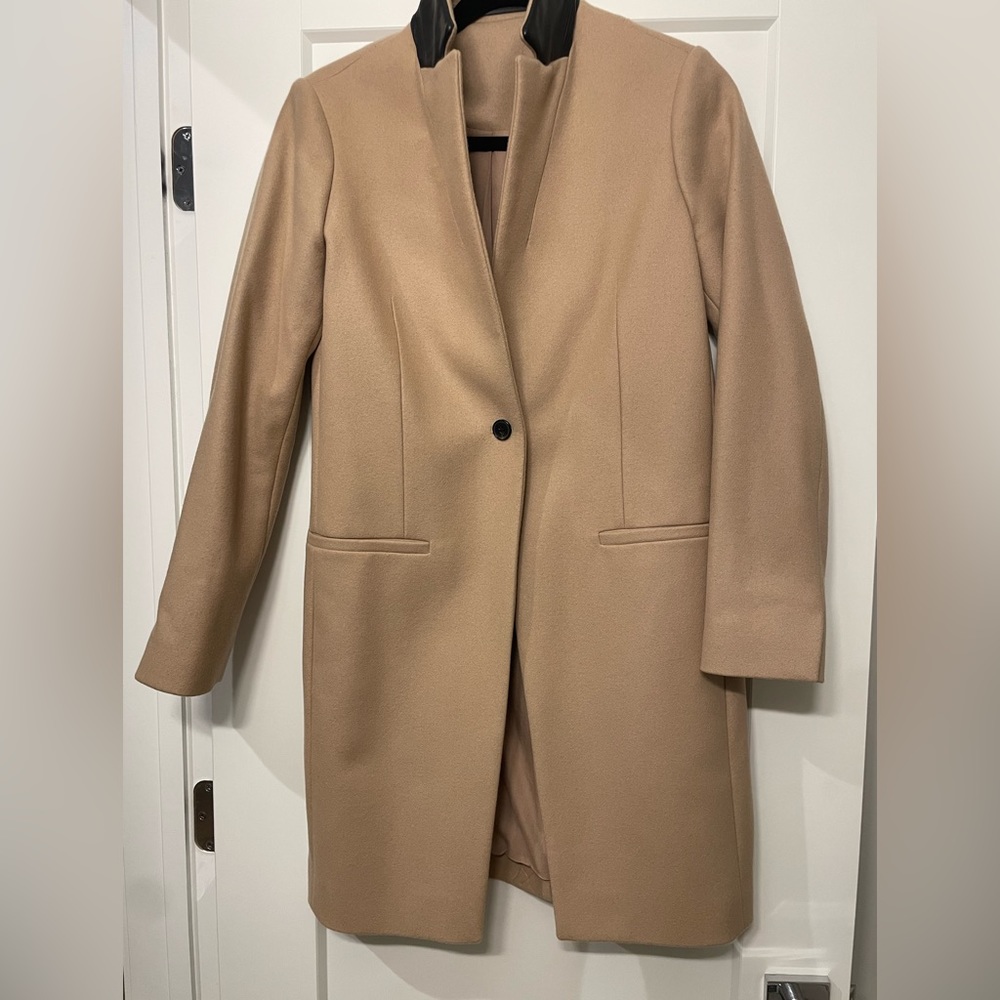 All Saints Leni Wool Blend Coat